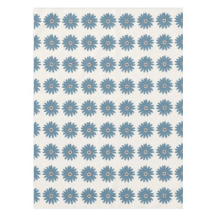 Mantel Daisy Azul y Crema