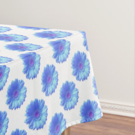 Mantel Daisy gerbera azul