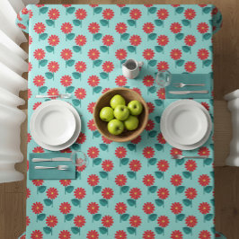 Mantel Daisy Pattern Tablecloth
