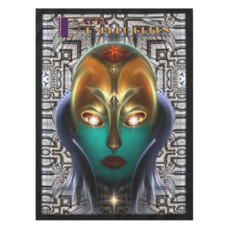 Mantel Daria Cyborg Queen Tech Personalizado de mesa