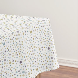 Mantel de agua con lunares de confeti de Janet