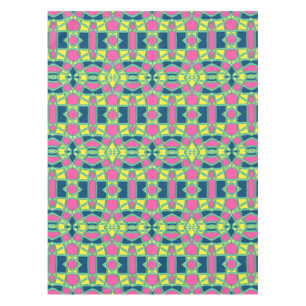 Mantel de algodón, 52" x 70" estampado multicolor 