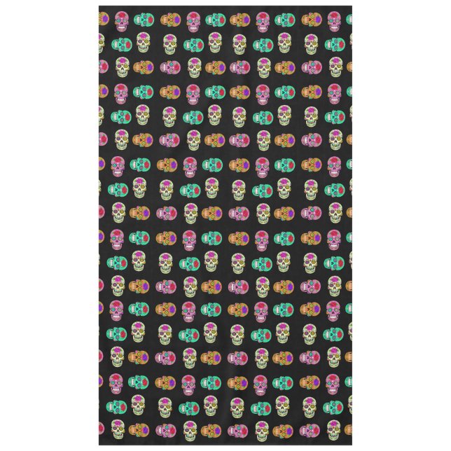 Mantel de Calaveras de Azúcar (Anverso)
