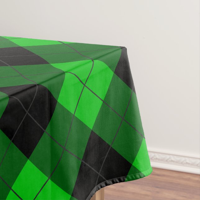 Mantel de cuadros verdes (In Situ)