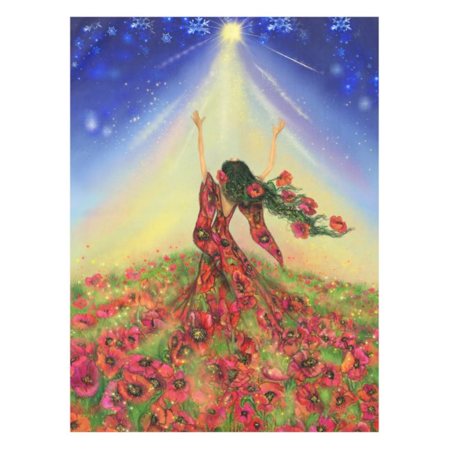 Mantel de Dama de Primavera (Anverso)