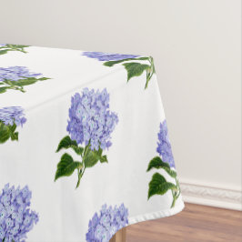 Mantel de flores de hortensias de verano