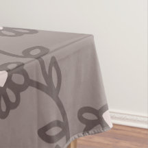 Mantel de flores florales dibujadas a mano moderna
