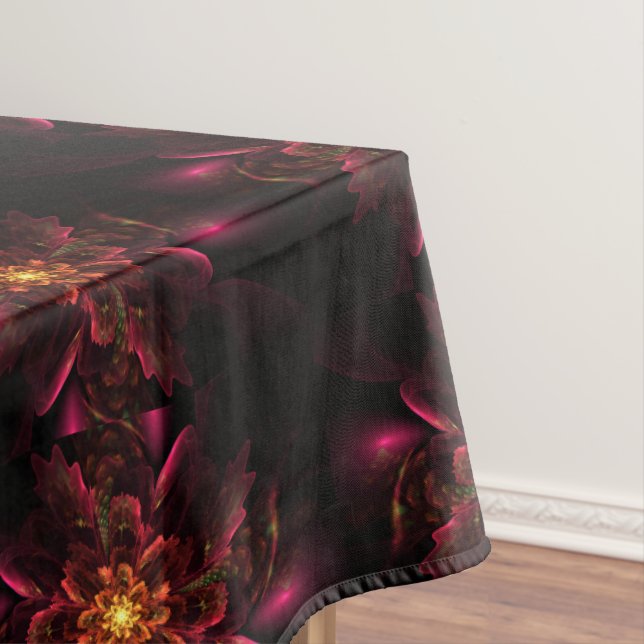 Mantel de flores florales elegante 60"x84" (In Situ)