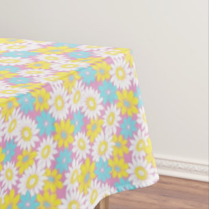 Mantel de flores pastel