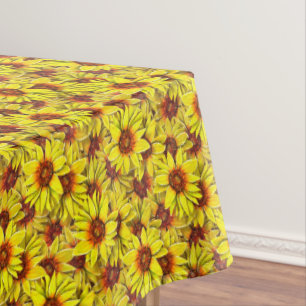 Mantel de girasol