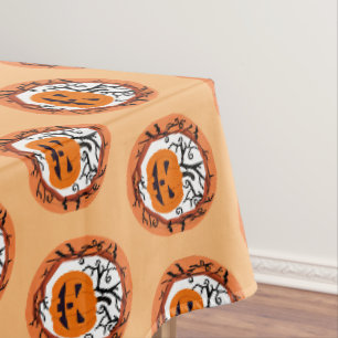 Mantel de Halloween de Calabaza Espeluznante Decor