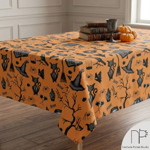 Mantel de Halloween Embrujador Espeluznante