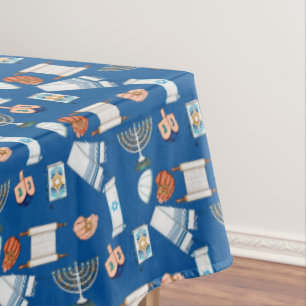 Mantel de Hanukkah divertido
