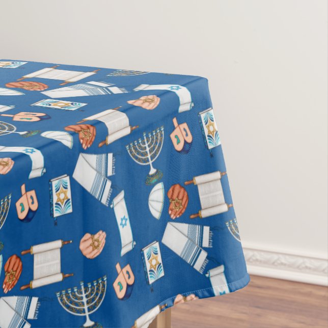 Mantel de Hanukkah divertido (In Situ)