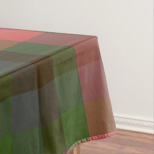 Mantel de la tela escocesa de los veranos del paí