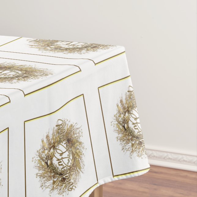 Mantel de las Felices Navidad de la guirnalda del (In Situ)