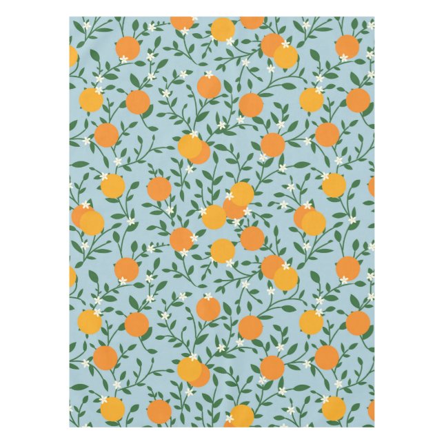 Mantel de los naranjas de Valencia (Anverso)