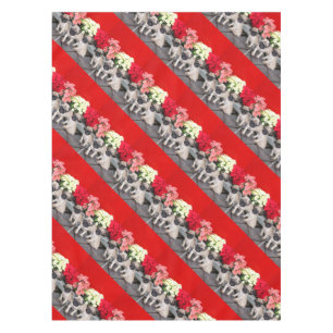 Mantel de los perritos del navidad