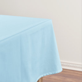 Mantel de mesa azul claro bonito