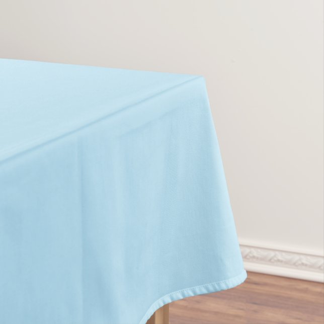 Mantel de mesa azul claro bonito (In Situ)