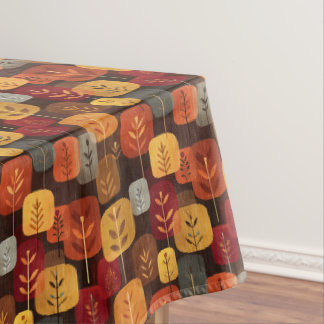Mantel de mesa Bosque de Otoño Moderno de Medianos