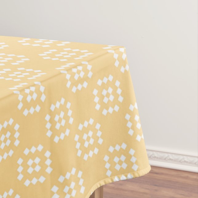Mantel de mesa con estampado de diamante (In Situ)