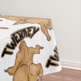 Mantel de mesa de Acción de Gracias Twerkey