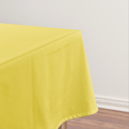 Mantel de mesa de color amarillo dorado bonito