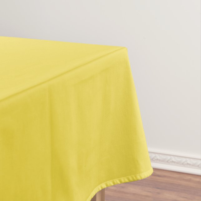Mantel de mesa de color amarillo dorado bonito (In Situ)