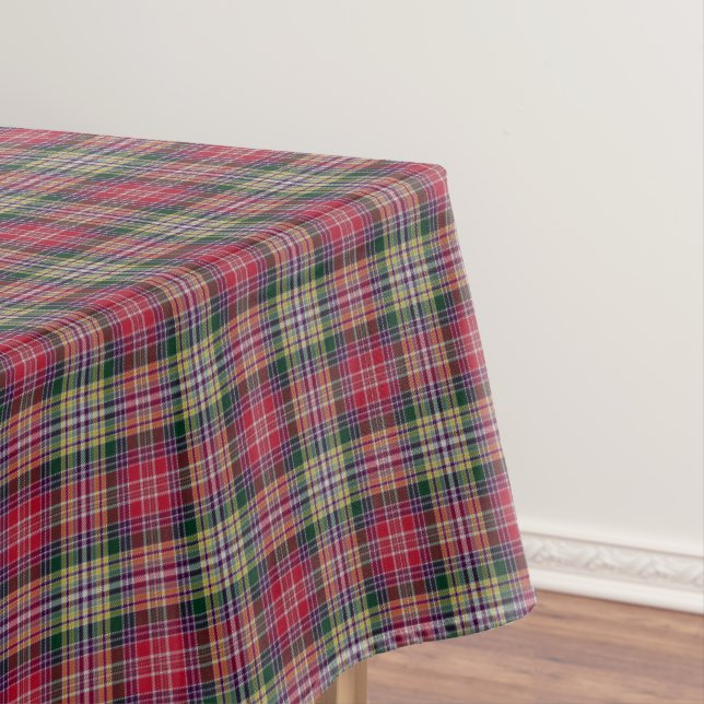 Mantel de mesa de comedor de Plaid de Herencia Esc (In Situ)