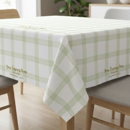 Mantel de mesa de diseño de patrón simple para com
