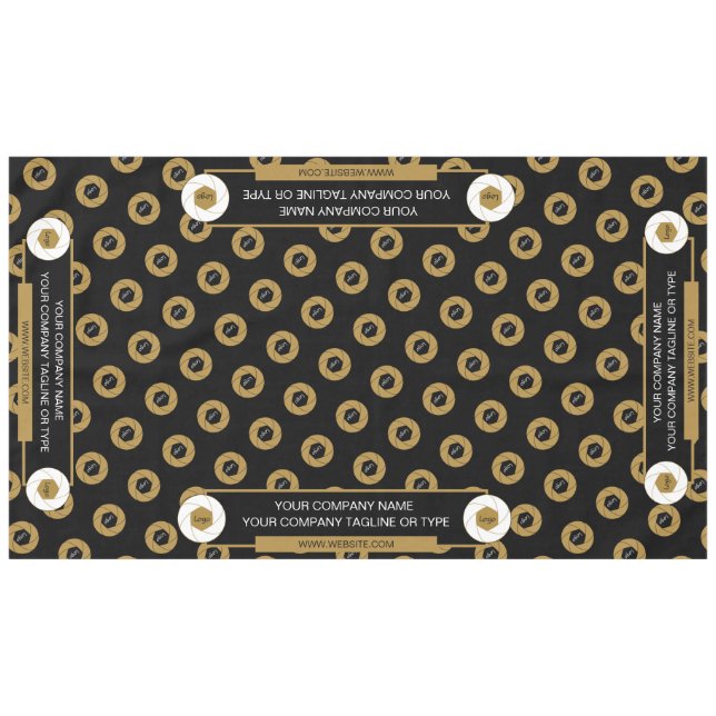 Mantel de mesa de feria comercial 60X104 Logo Dora (Frente (Horizontal))