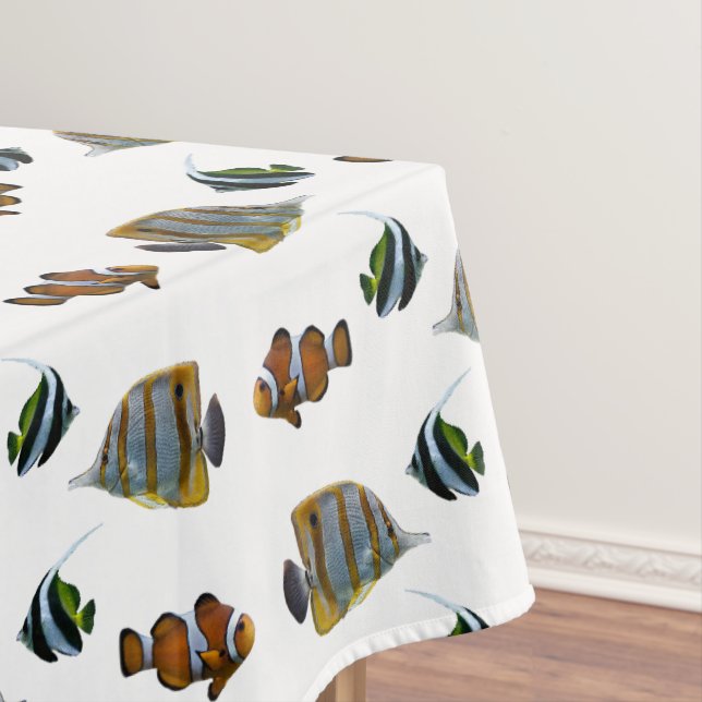 Mantel de Mesa Frenesí de Peces Tropicales (Elija  (In Situ)
