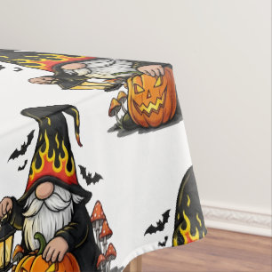 Mantel de mesa gnomo de Halloween