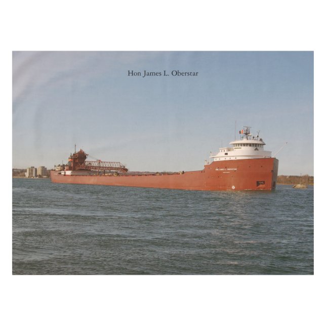 mantel de mesa Hon James L. Oberstar (Frente (Horizontal))