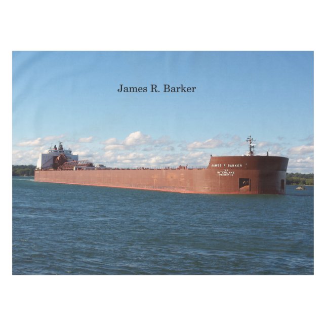 mantel de mesa James R. Barker (Frente (Horizontal))