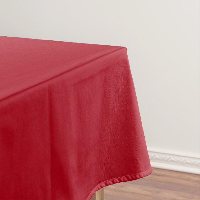 Mantel de mesa rojo festivo de Navidad (In Situ)