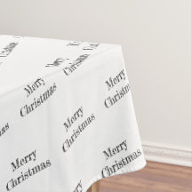 Mantel de Navidad alegre