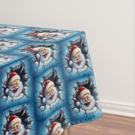 Mantel de Navidad clásico vintage Santa Claus 