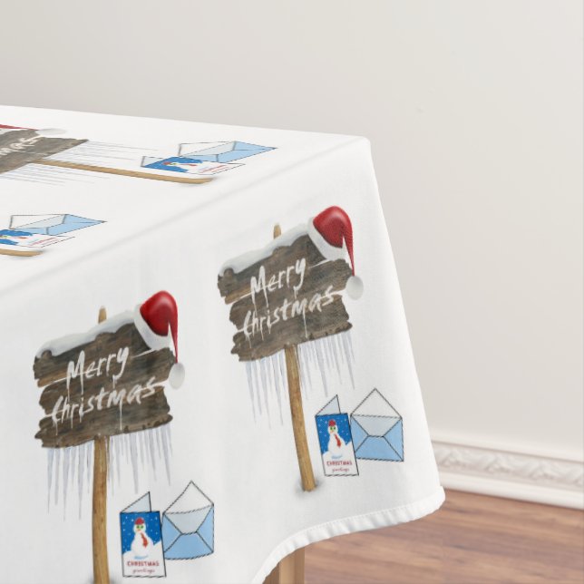 Mantel de Navidad, Feliz Navidad (In Situ)