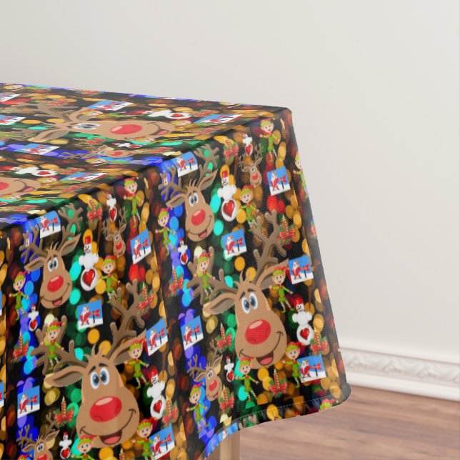 Mantel de Navidad, Feliz Navidad, Elfo (In Situ)