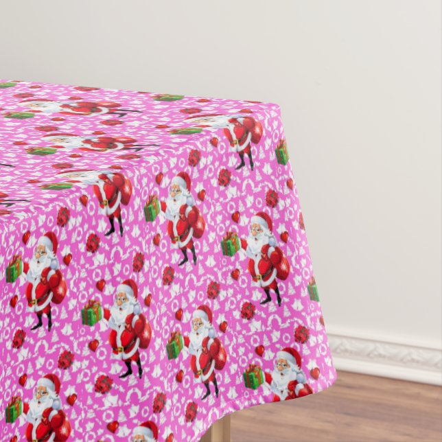 Mantel de Navidad, Santa (In Situ)