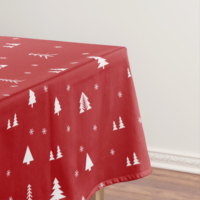 Mantel de Navidad y Copos de Nieve (In Situ)