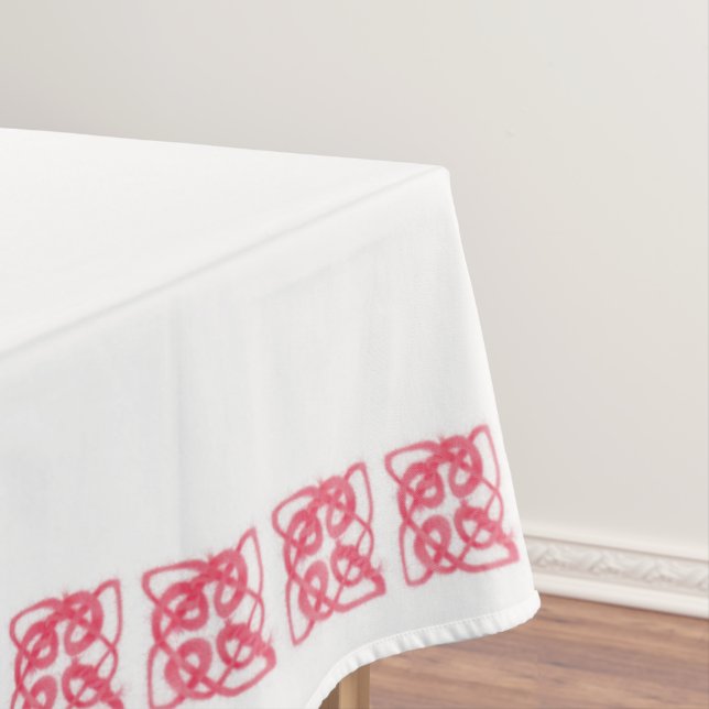 Mantel de Nudo Celta de Rosa 60x104 (In Situ)