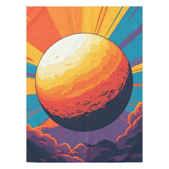 Mantel de puesta de sol celestial (Anverso)