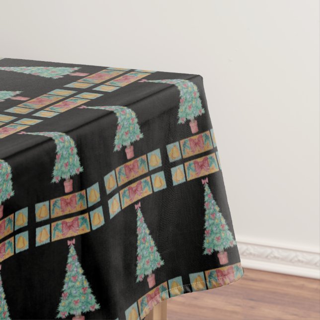 Mantel Decoración de árboles de Navidad campanas de arco  (In Situ)