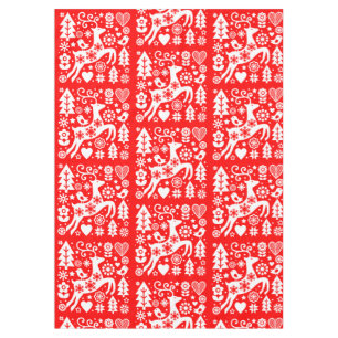 Mantel Decoración de Navidades nórdicos tradicionales