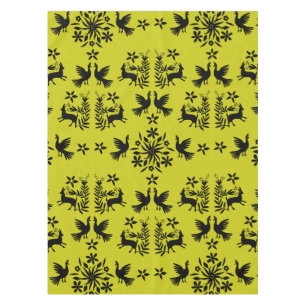 Mantel Decoración Otomi Mexicana