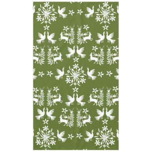 Mantel Decoración Otomi Mexicana