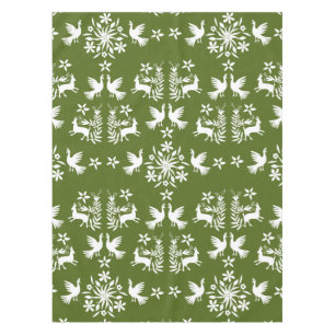 Mantel Decoración Otomi Mexicana